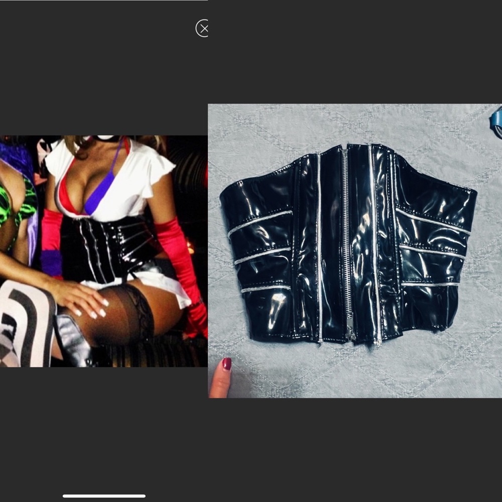 Harley Quinn corset